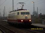 Diesmal setzt die 103 ...  Mirko Schmidt 30.11.2008