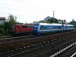 Regensburg Hbf: Br 111 der DB, Er 20 (233), Taurus ...