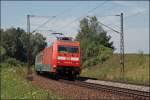 Wechsel nach Osterm�nchen: Der Lack der 101 113 (9180 6 ...