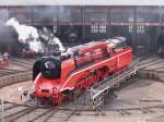 18 201, die schnellste betriebsf�hige Dampflok der Welt, auf der ...