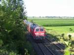 218 199 am 24.7.2008 mit einem RE nach Kempten südlich ... 218 199 am 24.7.2008 mit einem RE nach Kempten südlich ...