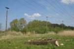 Ehemaliger G�terbahnhof Stade-B�tzfleth am 04.05.2008.   ...