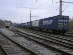 Gemischter Container GZ und links ES64U2-011 von Tx Logistik
abgestellt im ...