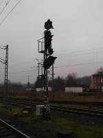 Ein Ausfahrsignal im Bf ...  Lars Backhaus 06.12.2008