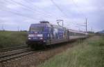 BR 101 Werbelokomotiven 101 102  bei K�stendorf  05.05.08