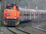 br-275-mak-g-1206 RBH 834 mit Kohlenpendel in Wanne-Unser-Fritz.  11.12.2008