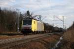 br-189-dispolok Die Lokomotion Lok 189 916 mit einem KLV Zug am 2.12.2008 in Haar (bei M�nchen).