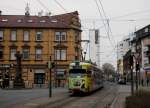 rnv-oeg-heidelberg-ludwigshafen-mannheim Linie 12 am heutigen Tage am Schwanen.