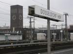 Der D�sseldorfer Hauptbahnhof am 06.12.2008.   ...