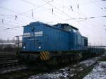 BR204 022-2 der Pressnitztalbahn ...  Denny Privenau 13.12.2008