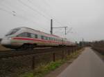 Ein ICE TD ist am 13.12.08 als ICE 33 Hamburg ...
