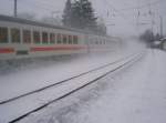 IC Durchfahrt durch den ...  Peter Thumser 14.12.2008