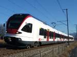 RABe 523 011-5 am 8.1.05 auf dem Streckenabschnitt Zug - ...