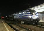 1116.007 bespannte am 16.12.2008 den FIAT-Autozug 46753 von Breclav nach ...