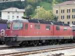 SBB - Prototyp Re 6/6 11602 im Bahnhof von Bellinzonaam ...