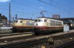 BR 103 103 215 + 209  M�nchen Hbf  26.05.79