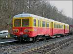 am-45 Mit dem historischen Triebzug 4506 werden jedes Wochenende Fahrten auf der sch�nen Museumsstrecke 'Ligne du Bocq' angeboten. 07.12.08 (Hans)