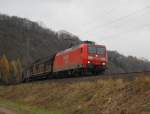 BR 145 145 067 mit gem.Gz am 15.11.08 kurz vor Freden