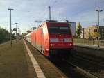 Eine BR 101 in Recklinghausen   ...