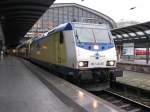 Beim Besuch in Hamburg Hbf. ,das Bild einer BR 146 ...