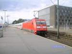 101-096-6 schiebt ihren IC in Richtung oldenburg dieser Zug ist ...