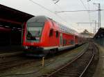 doppelstock-steuerwagen-3-gattung Ein Sonderzug der S�dostbayerbahn am 13.12.2008 in Salzburg Hbf. Normalerweise fahren von M�hldorf nach Salzburg nur 628er. 