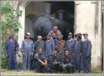 Zum Abschluss gabs im Lokdepot Asmara vor der 202 002 ...