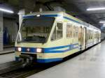 FART Centovallibahn FART - Triebwagen ABe 4/6 54 in Unterirdischen FART Bahnhof in Locarno am 17.09.2008