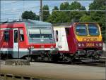 Ein deutsches und ein franz�sisches Gesicht fotografiert am 15.06.08 in ...