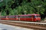 br-795--796--798--db-vt-95--vt98--uerdingerschienenbus 997 603 + 998 270 + 797 503  Calw  21.08.81