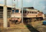 br-220-dr-v-200-dr-120 1997 standen etliche ex DR 220er noch im BW g�sten abgestellt.So auch 220 164.