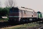 br-220-dr-v-200-dr-120 Auf der �berf�hrung von Hermeskeil nach Nymburg (CZ) machte 220 355 einen zwischestopp in Dresden-Friedrichstadt.22.04.00