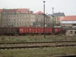 Sonstige Farbvarianten der DB, aufgenommen am 18.12.2008 in Bautzen