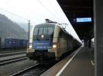 ES64U2-020 hat am 17.12.2008 in St. Michael noch HALT .  ...