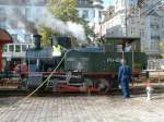 Beim Wasser nehmen in Rorschach-Hafen,13.05.01   ...