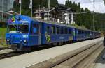 RHB mit sonder Bemalung in Arosa.
29.07.2008 ... RHB mit sonder Bemalung in Arosa.
29.07.2008 ...