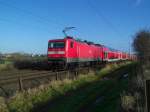 112 178-9 schiebt am 19.12.08 den RE 21416 Hamburg Hbf ...