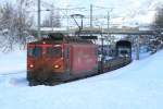 Der Autozug f�hrt in ...  Andr� Breutel 20.12.2008