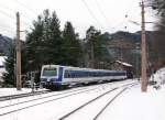 4020 213 als R2953 nach M�rzzuschlag bei der Ausfahrt aus ...