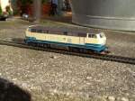 Die 216 188 Ozeanblau Beige (M�rklin) Hat mein Vater 1996 ...