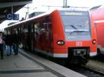 Am 20.12.2008 ist 426 510-4 gerade aus Schaffhausen eingetroffen und ...