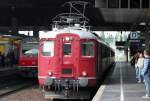 Die 10019 zieht einen Sonderzug in D�sseldorf, aufgenommen am 15.06.2008 ...