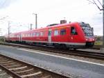 612 028-6 stand am 03.10.08 im Abstellbahnhof Dresden Altstadt vor ...