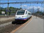 Ein CIS verl��t am 04.08.07 den Bahnhof Arth-Goldau. (Hans)  ...