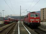 Die 111 071 am ...  Christian Maier 23.12.2008