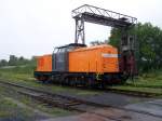 Die 202 271-3 der Bocholter Eisenbahngesellschaft (BOEG) erholt sich am ...