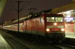 143 083 mit einem RE nach Meinsersen in Hannover HBF ...