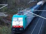 Neue BR 186 am Gemmenicher Tunnel talw�rts auf dem Weg ...