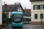 Wagen 701 ist am 13. September 2008 als Linie 14 ...