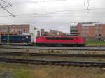 BR 155 155 176-7 durchf�hrt am 20.12.08 mit einem unbekannten IKE den L�becker Hbf Richtung L�beck Skandinavienkai.